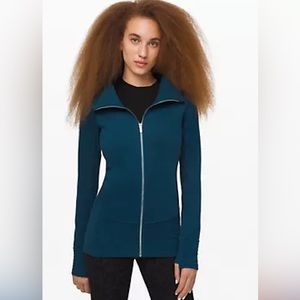 Lululemon Radiant Jacket Night Diver Size 4